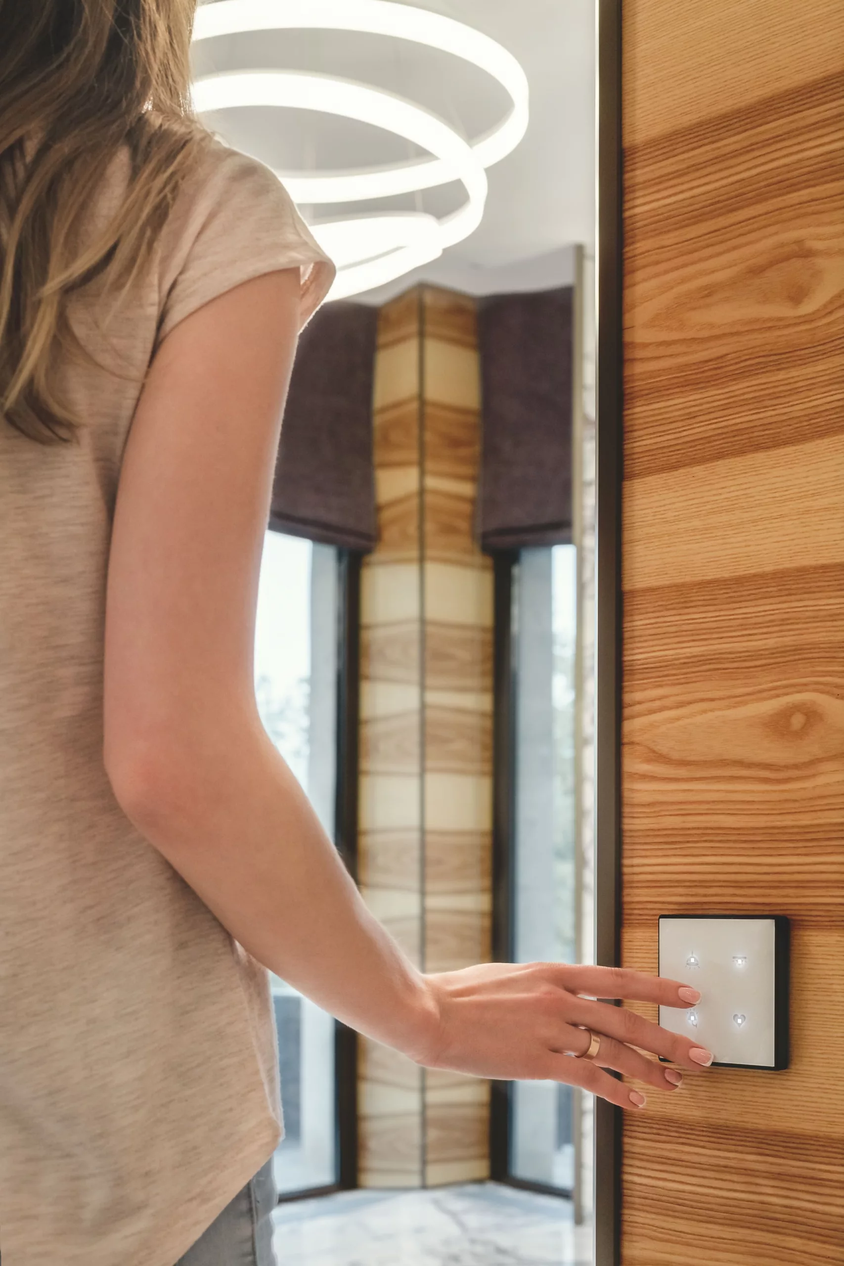 Person in room Foreground